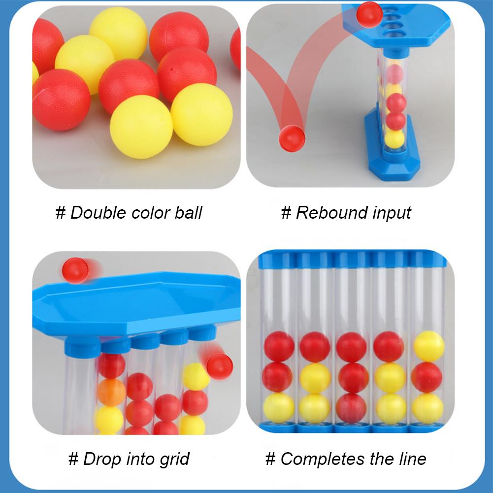 Bouncing Balls Board Game Parent-Child Interactive Throwing Ball Toys Table Jumping Ball Toys for Adults Kids Party Birthday