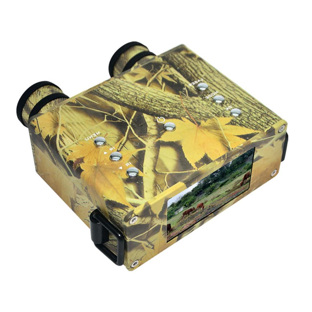 4K Night Vision Goggles High Clear 3000m Low Light 500-600m Full Dark 3-Inch IPS Display Black Silve