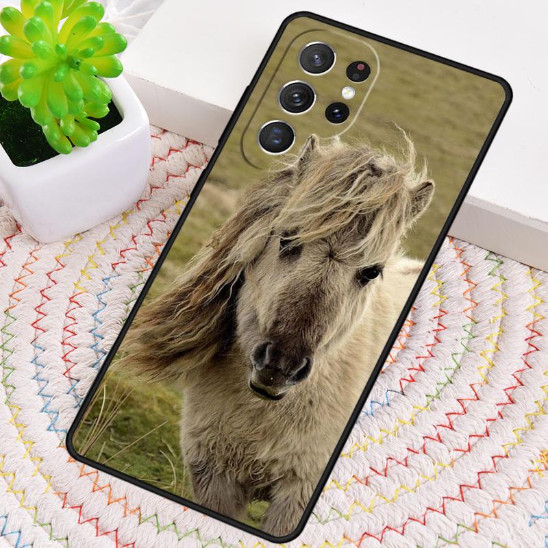 Чехол для телефона 'Скачущая коричневая лошадь' для Samsung Galaxy note 10 pro S26 Ultra S23 S24 FE S25 S21 S22 PLUS ударопрочный