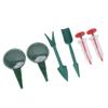6 Piece Set Mini Sowing Seed Dispenser Portable Handheld Seed Spreader Tool for Carrot Lettuce
