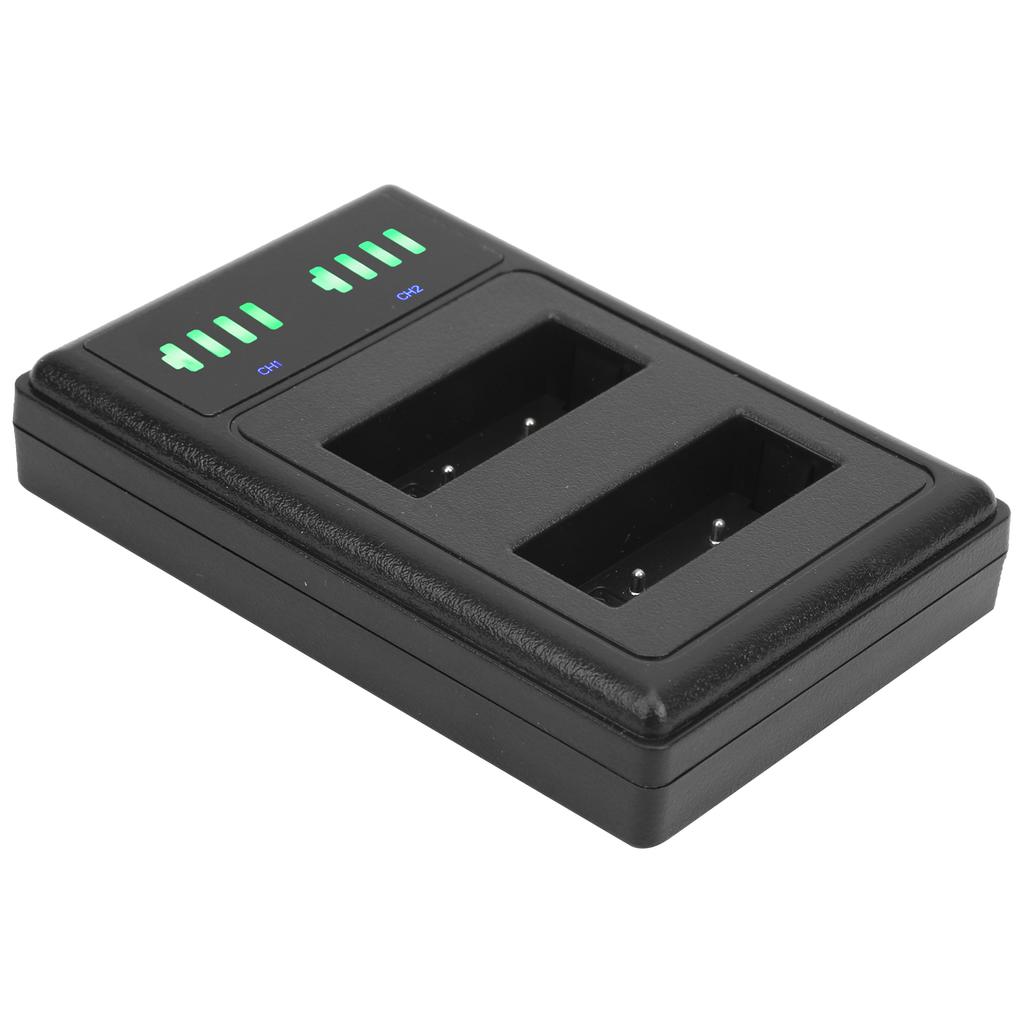Зарядная док-станция Двойное быстрое зарядное устройство Micro TypeC ЖК-дисплей для аккумулятора камеры PSBLS1BLS5