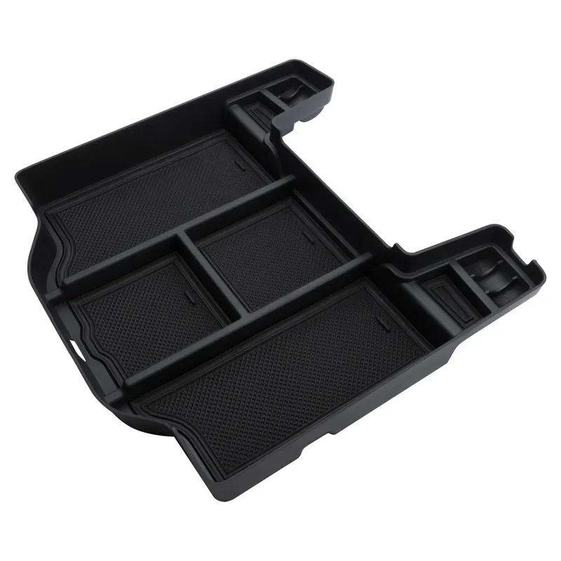 Car Center Console Organizer For Dodge RAM 1500 2500 3500 - Black Car Interior Accessories ABS Secondary Storage Box
