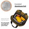 Yayoi Kusama Abstract Painting Insulated Lunch Bag for Women Office Cooler Thermal Food Box Tote Leakproof Lunch Boxes Container