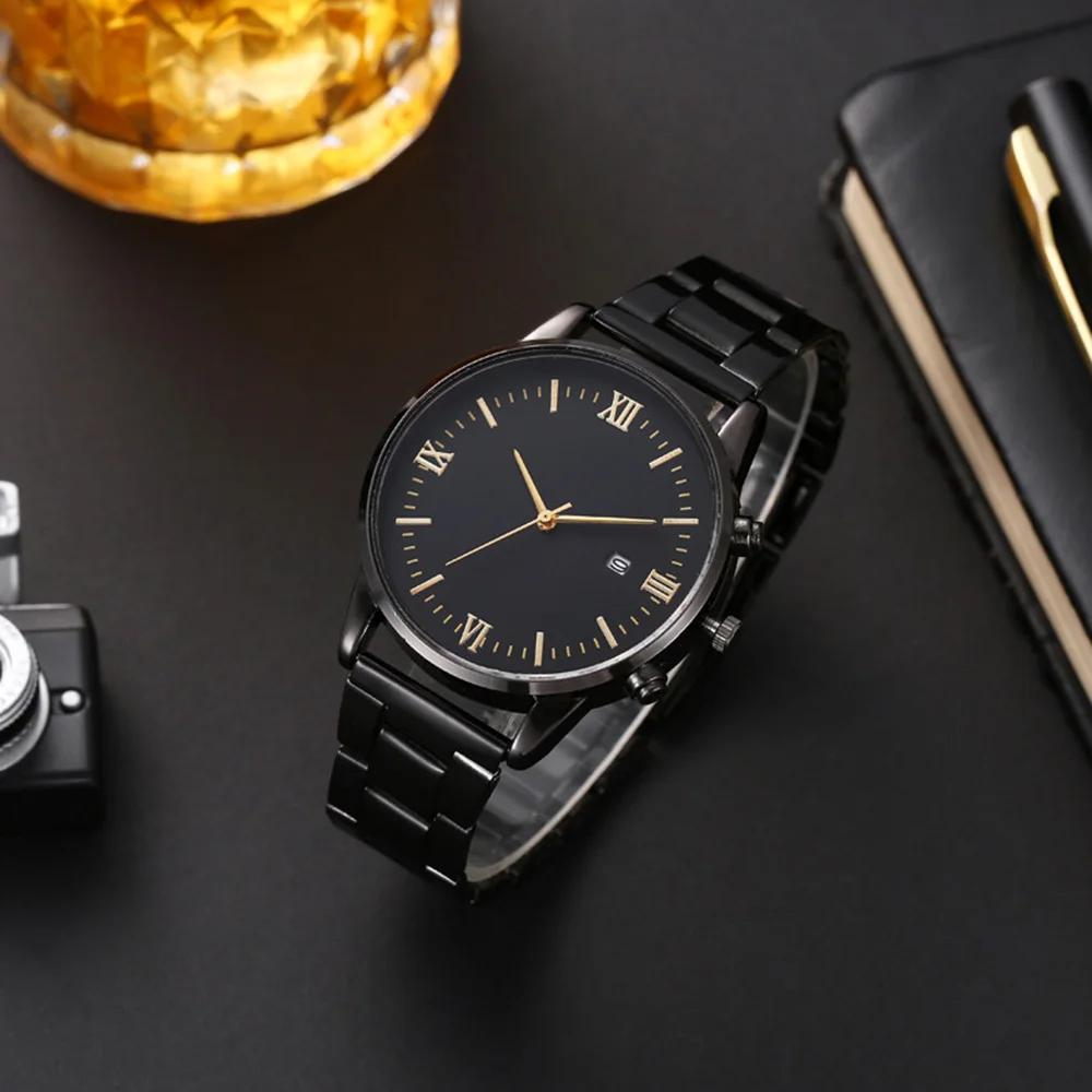 1pc-Men's Simple Fashion Analog Round Calendar Quartz Watch, Gift for Him, Stylish Timepiece for Daily Wear