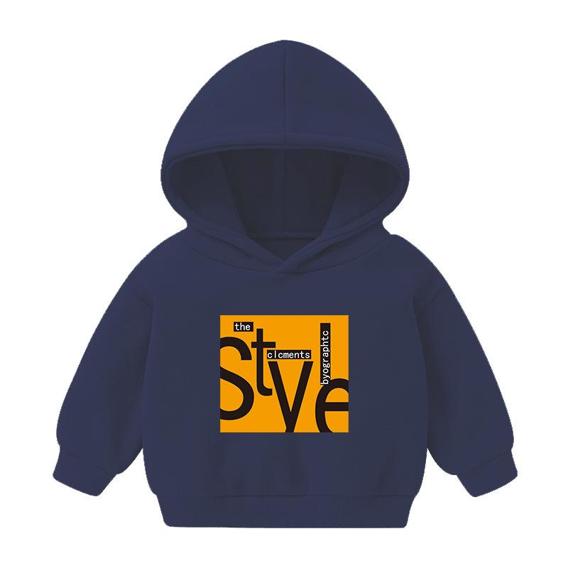 Флисовая детская толстовка с капюшоном на осень и зиму, повседневная спортивная толстовка с героями мультфильмов для мальчиков и девочек