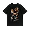 Рэп Западного побережья Эминем 2PAC Dog Brother Rock Хип-Хоп Хлопковая футболка с коротким рукавом Мужская и женская Повседневный хлопковый топ - Мужской ...