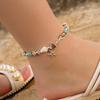 Ankle Bracelet Adjustable Foot Accessories Conch Boho Style Shell Bracelet for Women