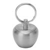 Stainless Steel Pill Case Apple Shape Mini Portable Stainless Steel Metal Small Medicine Box Sealed