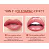 QIBEST Long Lasting Moisturizing People Ji Color Lip Glaze Dazzling Pearl Fine Glitter Shiny Polarized Lip Color Color Lip Glaze