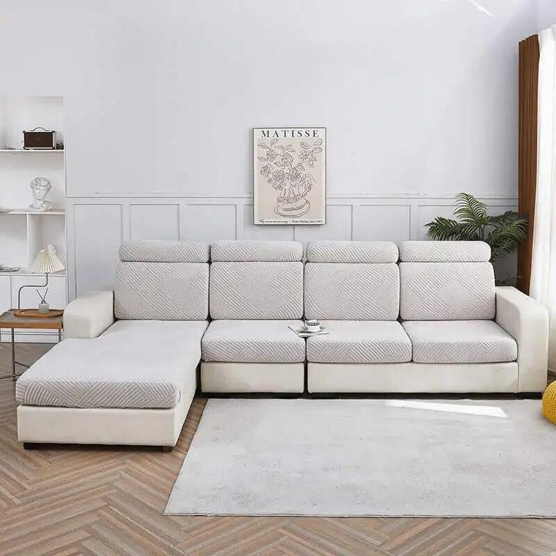 Эластичные чехлы для диванных подушек, дивана, сиденья, матраса, противоскользящие защитные чехлы для мебели, чехлы для шезлонгов