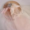 3D Princess Headband Versatile Hair Headband Cute Pearl Crown  Girls Birthday Party Photo Props