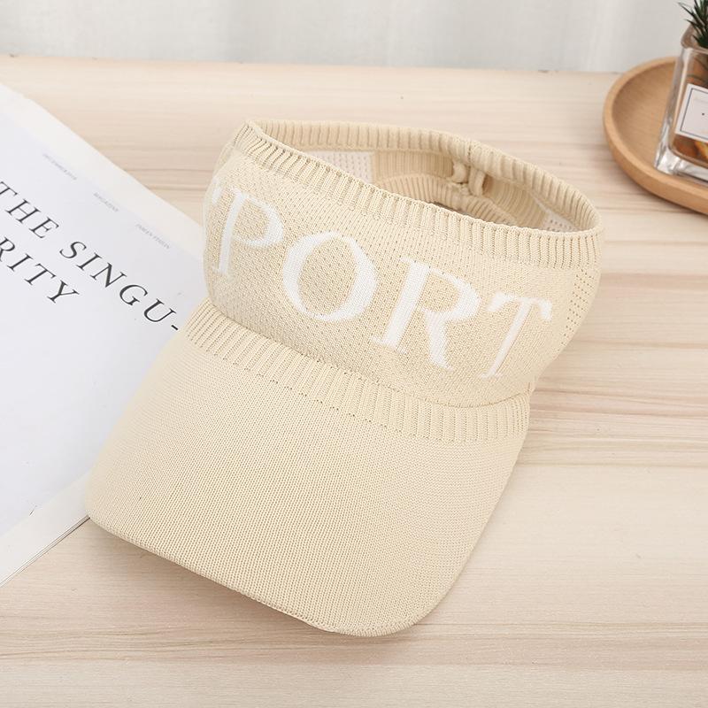 Козырек плюс длинный 10 см козырек конский хвост бейсболка женская летняя вязаная дышащая гольф пляжная шляпа для спорта на открытом воздухе пустая верхняя шляпа