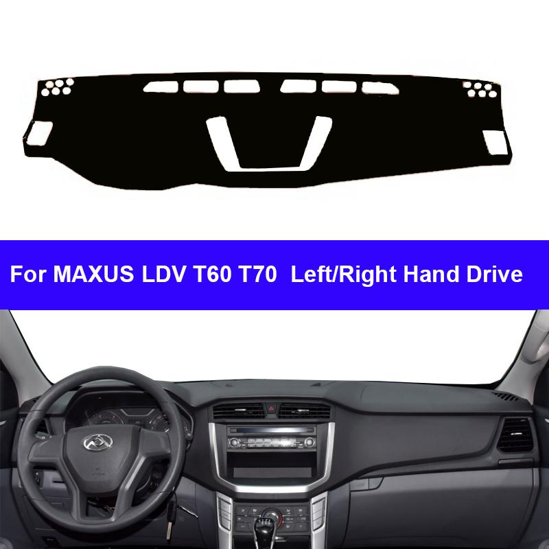 Автомобильный коврик на панель приборов для MAXUS LDV T60 T70 LHD RHD, коврик-накидка на панель, защитный коврик от солнца, защита от солнца, УФ-защита
