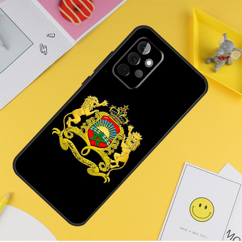 Morocco Maroc Moroccan Flag Case For Samsung Galaxy A15 A17 A54 A34 A14 A13 A23 A33 A53 A52 A32 A12 A56 A36 A16 A35 A55