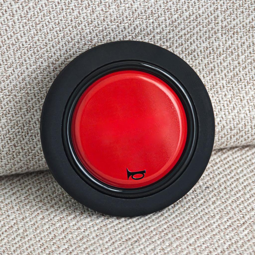 Aluminum Horn Metal Steering Wheel Horn Button Push Cover Universal PC-HB59