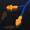 Soft Silicone Ear Plugs Protector Reusable Noise Cancelling Earplugs Soundproof Earmuffs Safe Work Comfortable Corded Earplugs