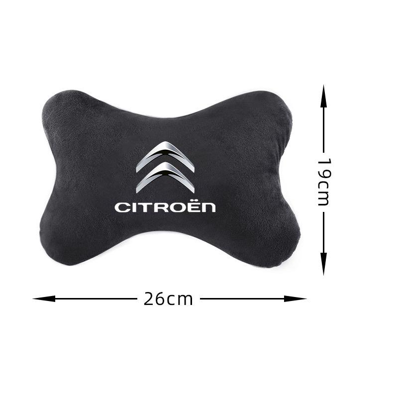 EXVY3 Car Seat Headrest Neck Pillow Soft Comfort Memory Cushion For Citroen C1 C2 C4 C5 C3 C4L C8 Berlingo Xsara Picasso Accessories