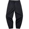Anta Comfortable Tapered Knit Sports Pants Women Bottoms Basic-Black 162448302N-2