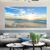Scandinavian Modern Sea Wave Beach Sunset Canvas Painting Nature Seascape Posters And Prints Wall Art Pictures For Room Decoration