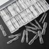 140Pcs Scale Crystal Armor 2 In 1 Nail Forms for Salon Quality Rapid Extension at Home