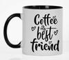 Inkdotpot Кофе — мой лучший друг 11 унций кружки для кофе забавный новинка подарок для друзей
