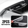 Transparent Car Side Mirror Rain Eyebrow for Jeep Wrangler Renegade Gladiator Anti-Glare Waterproof Rearview Mirror Rain Shield ALP1