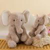 Super Cute Soothing Elephant Plush Toys Children Sleeping Pillow Healing Office Companion Elephant Doll Gift