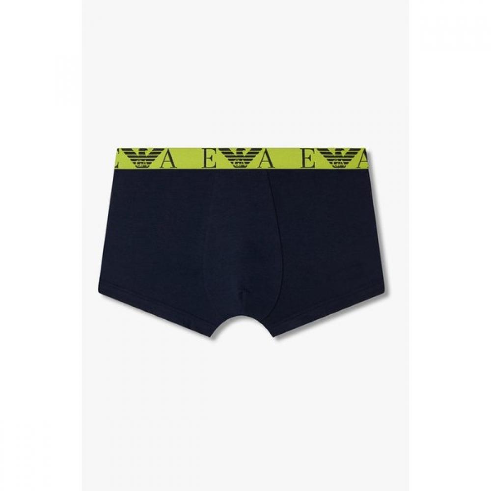 Emporio Armani Мужской набор хлопковых трусов с большим логотипом орла S 0815312300 0815312302