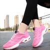 Women Running Sport Shoes Casual Breathable Mesh Sneakers Lace-up Walking Shoes Outdoor Tenis Shoes Ladies Platform Sneakers