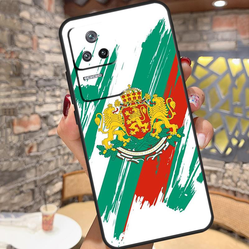 Болгария Паспорт Флаг Карта Чехол Для Xiaomi 11T 12T 13 Pro 12X 11 12 Lite Чехол Для POCO F5 X5 X4 X3 Pro F4 GT F3 M5 C40