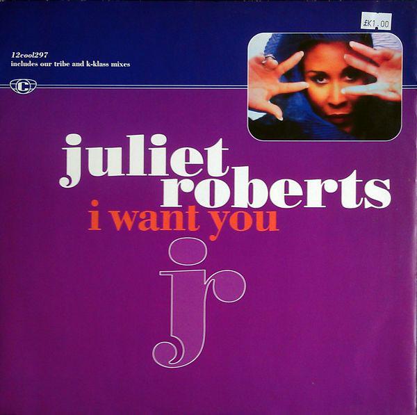 12-дюймовая пластинка JULIET ROBERTS - I Want You 12COOL297,72438 Cooltempo, Slam 1994 UK Dance & Electronica Б/У