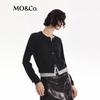 МО&Ко. Вязаный кардиган из смесовой шерсти и кашемира, имитация двойки