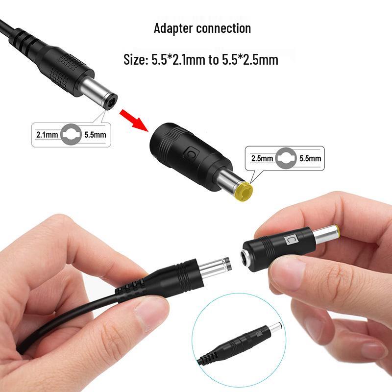 Кабель активации PD-триггера Type-C на DC5521 для устройств 12 В