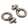 2-8x Stainless Steel Awning Rail Stoppers 6mm Stops Motorhome Campervan Caravan Car Accessory Slip Ring Screw