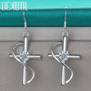 AAA Zircon Earrings Silver Fashion Jewelry