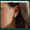 Yinziyun Reindeer Stud Earrings: Cute s925 Sterling Silver Deer Design - Perfect Christmas Gift for Women