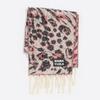 BIMBA Y LOLA [24FW] BIMBA Y LOLA Coral Leopard Muffler B246AII004COF