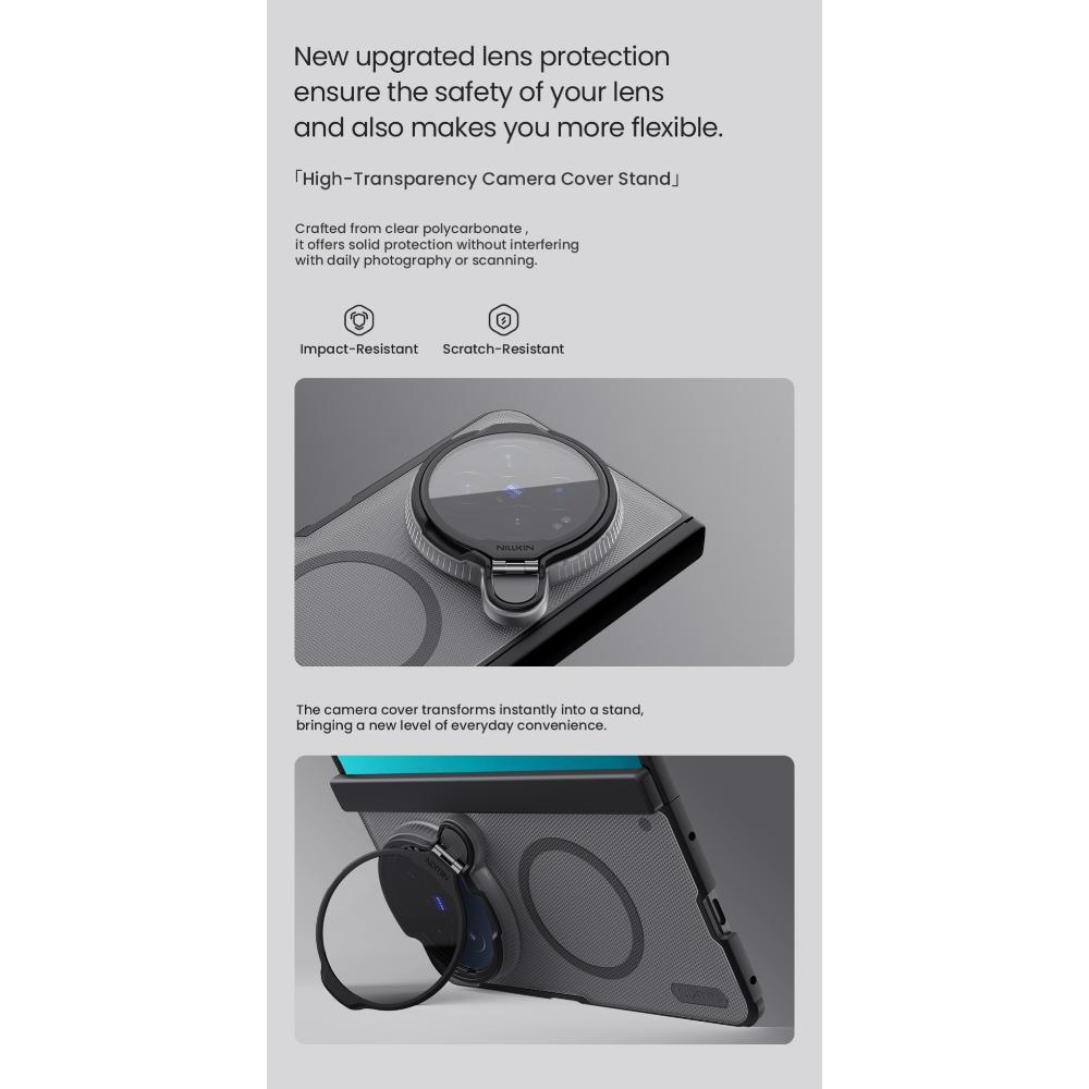 NILLKIN Magnetic Case For Vivo X Fold 6 Fold6 TPU + PC Hard Back Cover Anti-Fingerprint CA4017