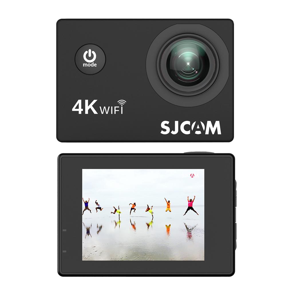 Экшн-камера SJCAM SJ4000AIR 4K HD с 2-дюймовым IPS-экраном, 16 МП, широкий угол обзора 170 градусов, водонепроницаемость 30 м
