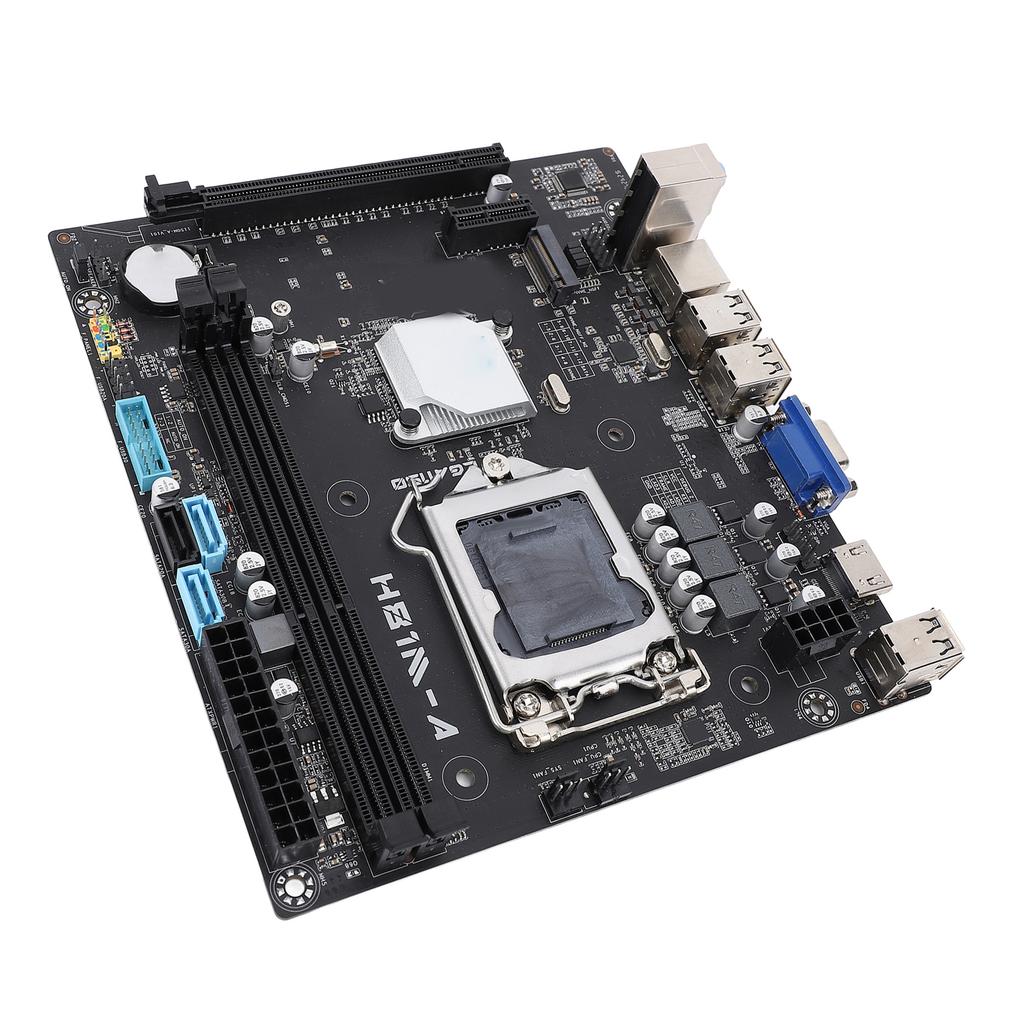 H81M Материнская плата для майнинга для LGA1150 ATX DDR3 Serial ATA3.0 M.2 NVME 1920x1080 60 Гц PCIE 2.0x16 Игровая материнская плата для