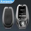 Metal Zinc Car Remote Key Case Cover Holder For BMW 5 7 Series G11 G12 G30 G31 G32 I2 I8 X3 X5 X7 X4 LED Display Key Shell