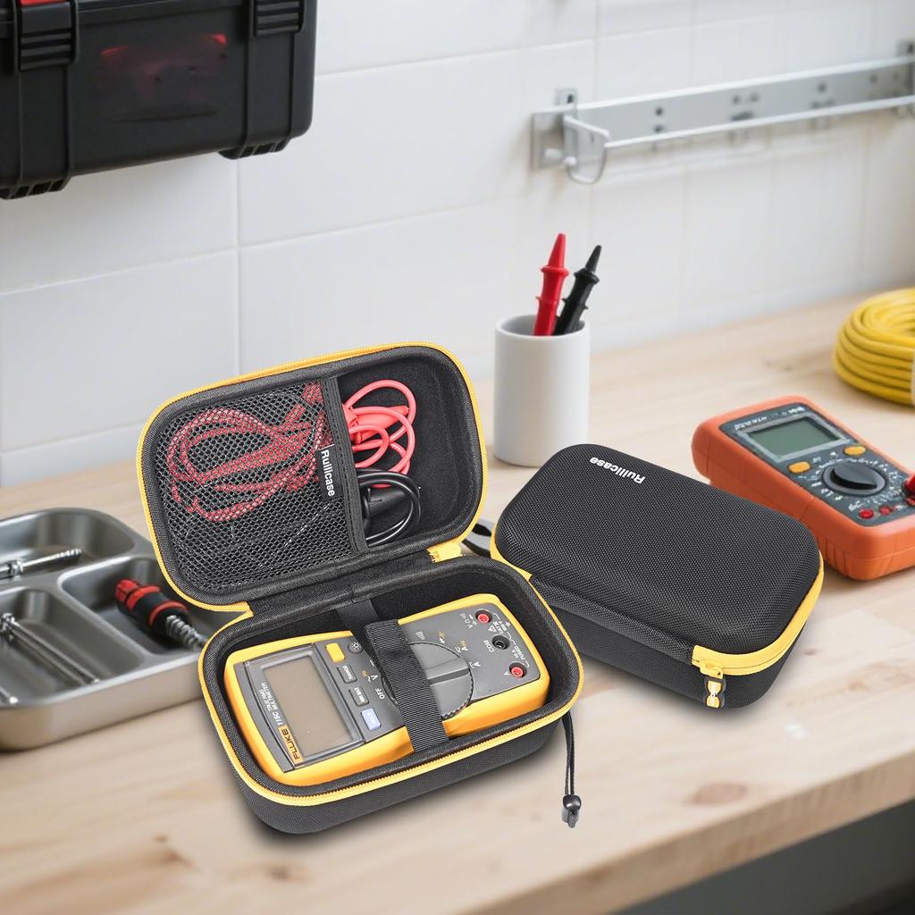 Совместимый чехол для хранения Ruilicase для цифровых мультиметров Kyoritsu Electrical Instruments и Fluke 1009/1011/1012/1012K/1020R/1021R 113/115/116/117