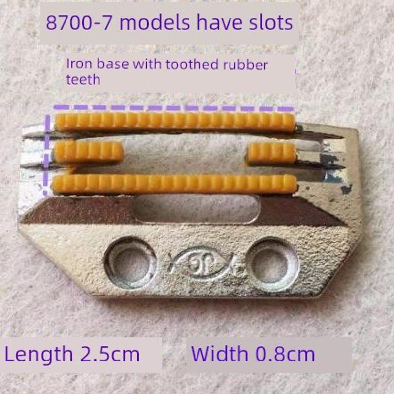 Sewing Machine B- Type Teeth E-Type Machine Flat Synchronous Car Oxford Teeth Plastic Rubber Teeth Cloth Feeding Teeth Three Rows Four Rows
