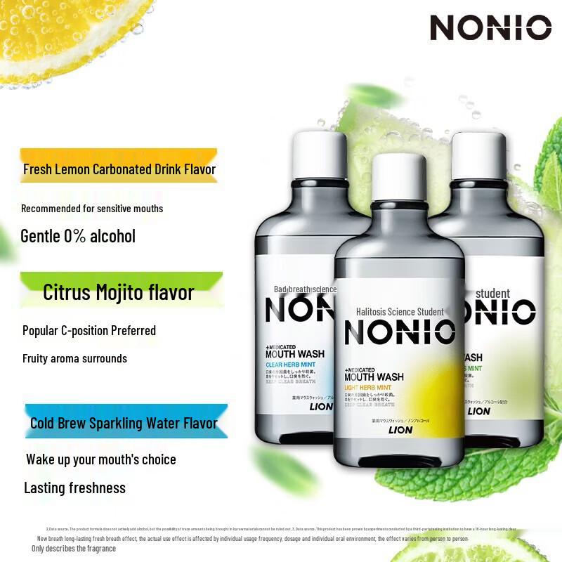 Lion NONIO Fresh Breath Mouthwash