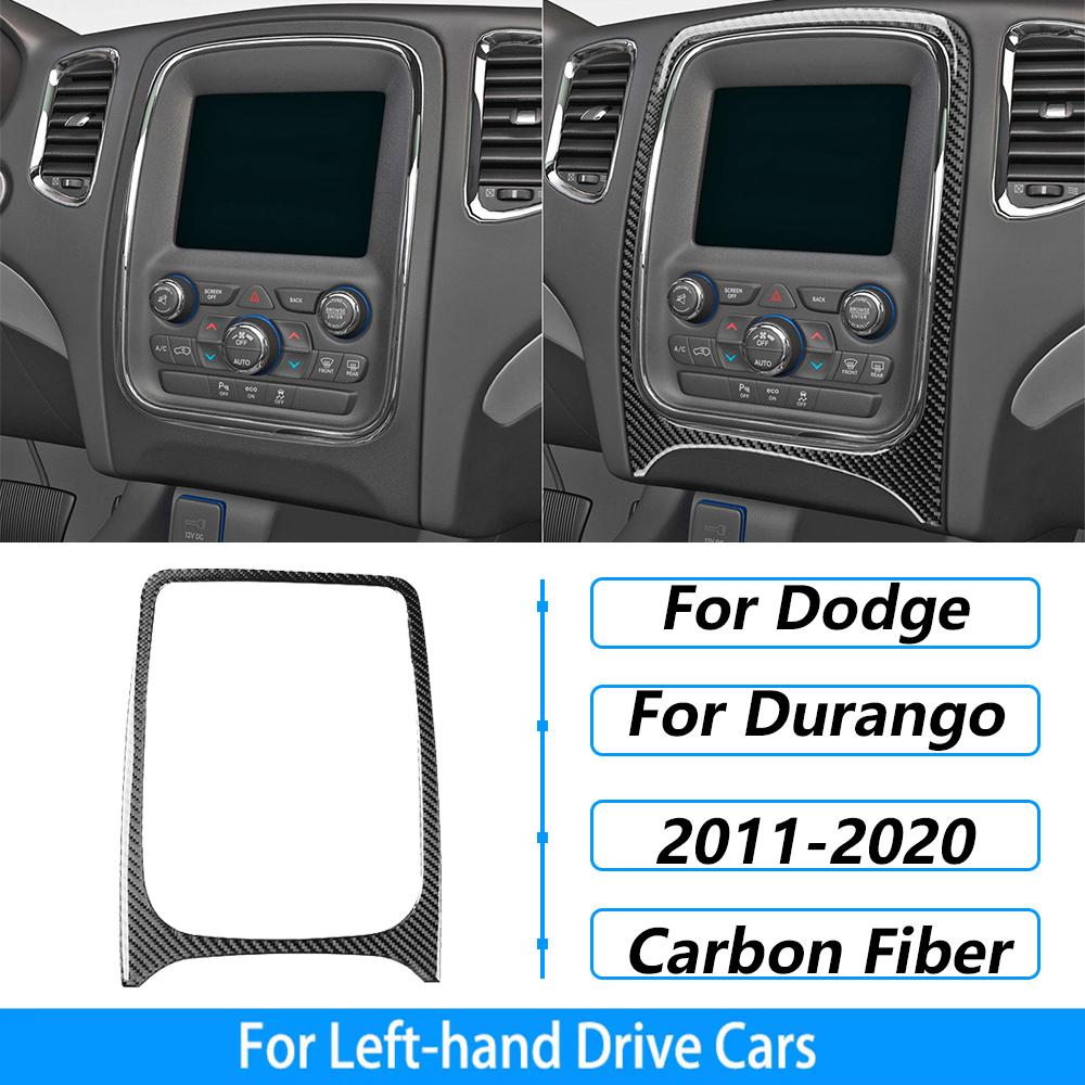 Для Dodge Durango 2011-2020 Комплект декоративных накладок из углеродного волокна на центральную консоль, рычаг переключения передач, вентиляционное отверстие AC, подъемник окна, CD-плеер, наклейка, автомобильные аксессуары