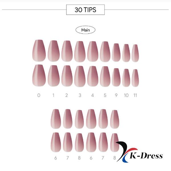 Пинк Руж (Гроб) Типсы Magic Press Dashing Diva