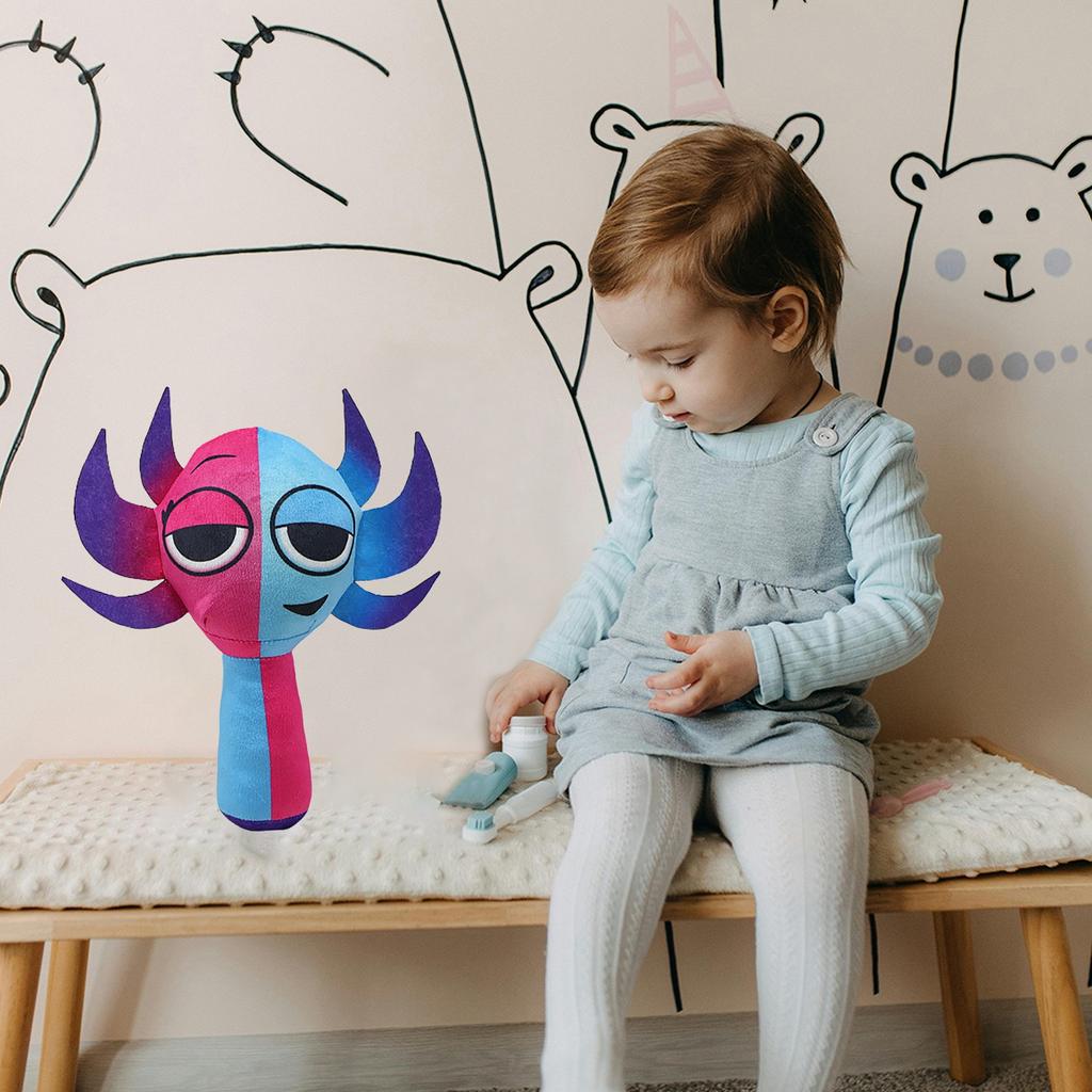 Милая плюшевая кукла игрушка подарок мультфильм детская тряпичная кукла кукла