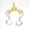 Cross-border foreign trade Halloween carnival headgear children's performance props hair accessories unicorn headband princess party headband