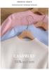 Women's Pure Cashmere Pullover - Half-High Collar, Loose Fit, Warm Autumn/Winter Knit Sweater.