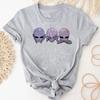 Alien Style Lovely 90s Trend Tee Top Fashion T Shirt Clothing Casual Short Sleeve Women Print Lady Female Graphic T-shirt
